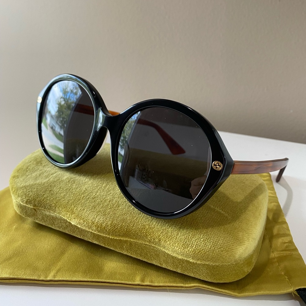 Gucci Round Sunglasses 57mm